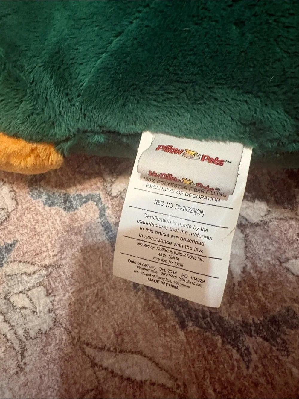 NCAA Oregon Ducks Pillow Pet